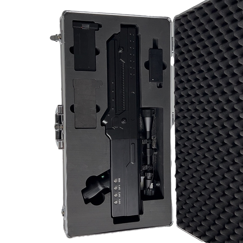  龙滚镇手持便携式枪型低空防御反制四通道B型