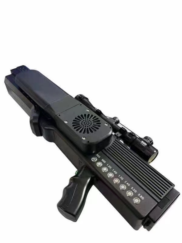  龙滚镇手持便携式枪型低空防御反制八通道